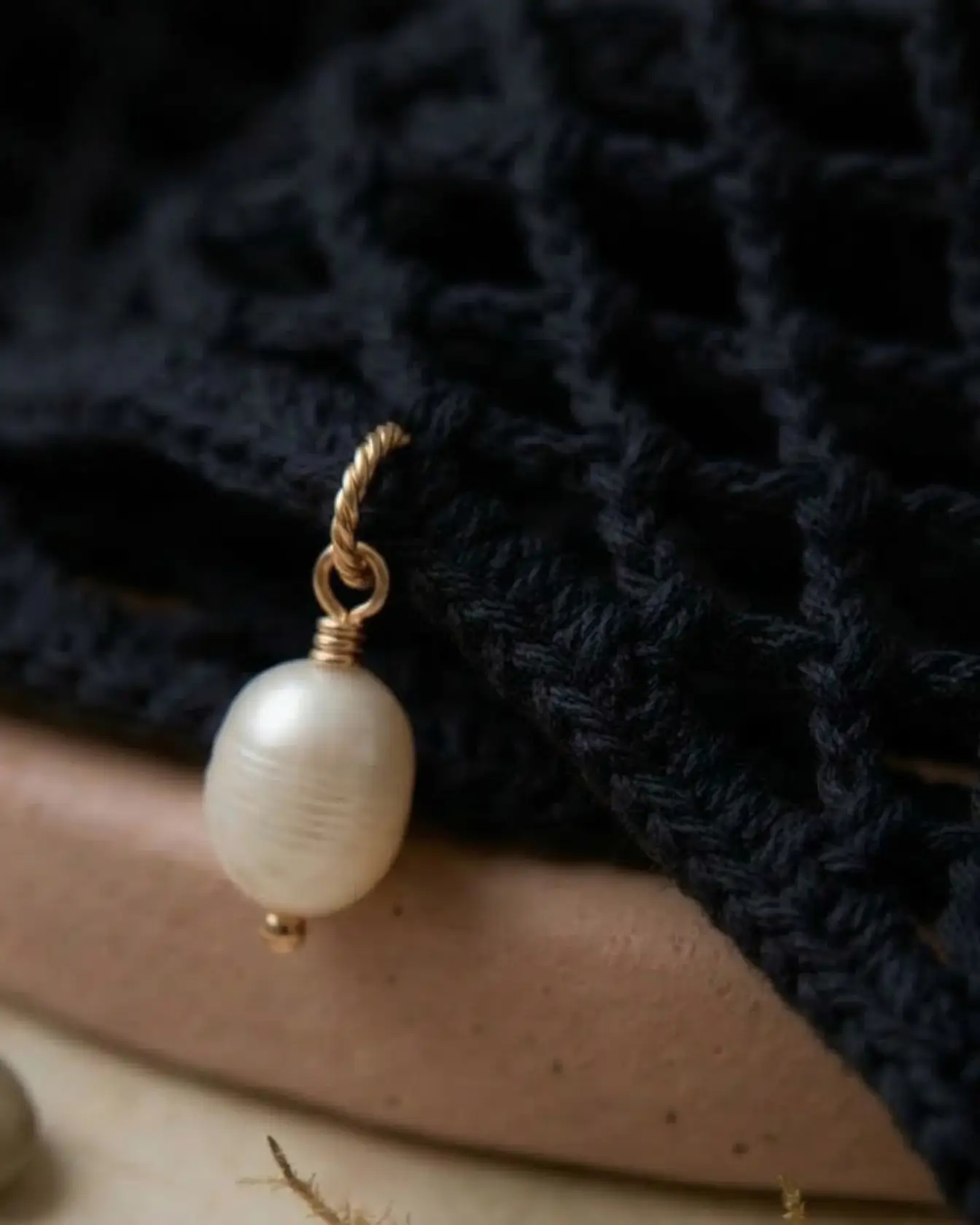 Centrino Eleganza Crepuscolo Nero dettaglio 2